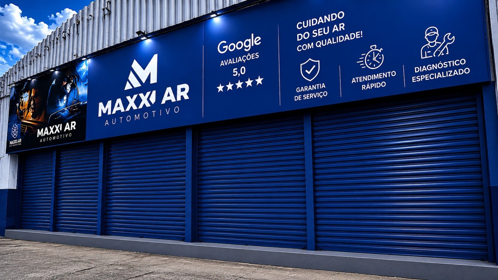 Fachada Oficina Maxxi
